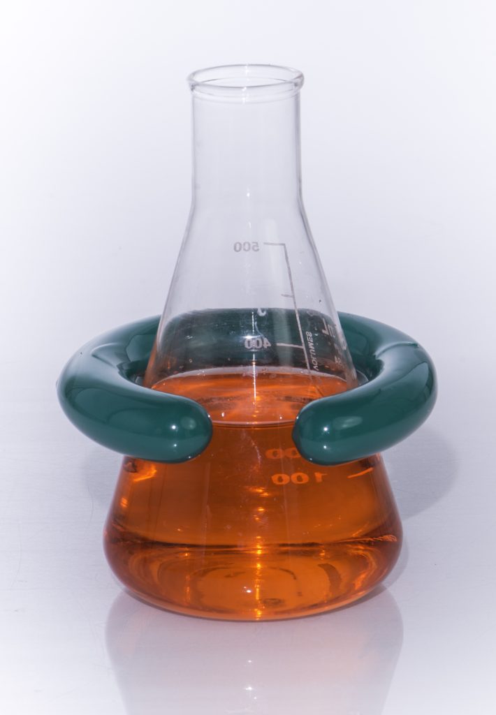 “C”-Shape Open Lead Ring Flask Weights with Vikem Vinyl Coating