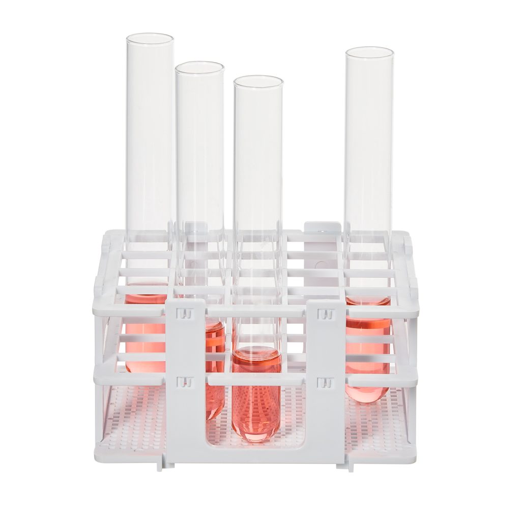 No-Wire Test Tube Half Racks