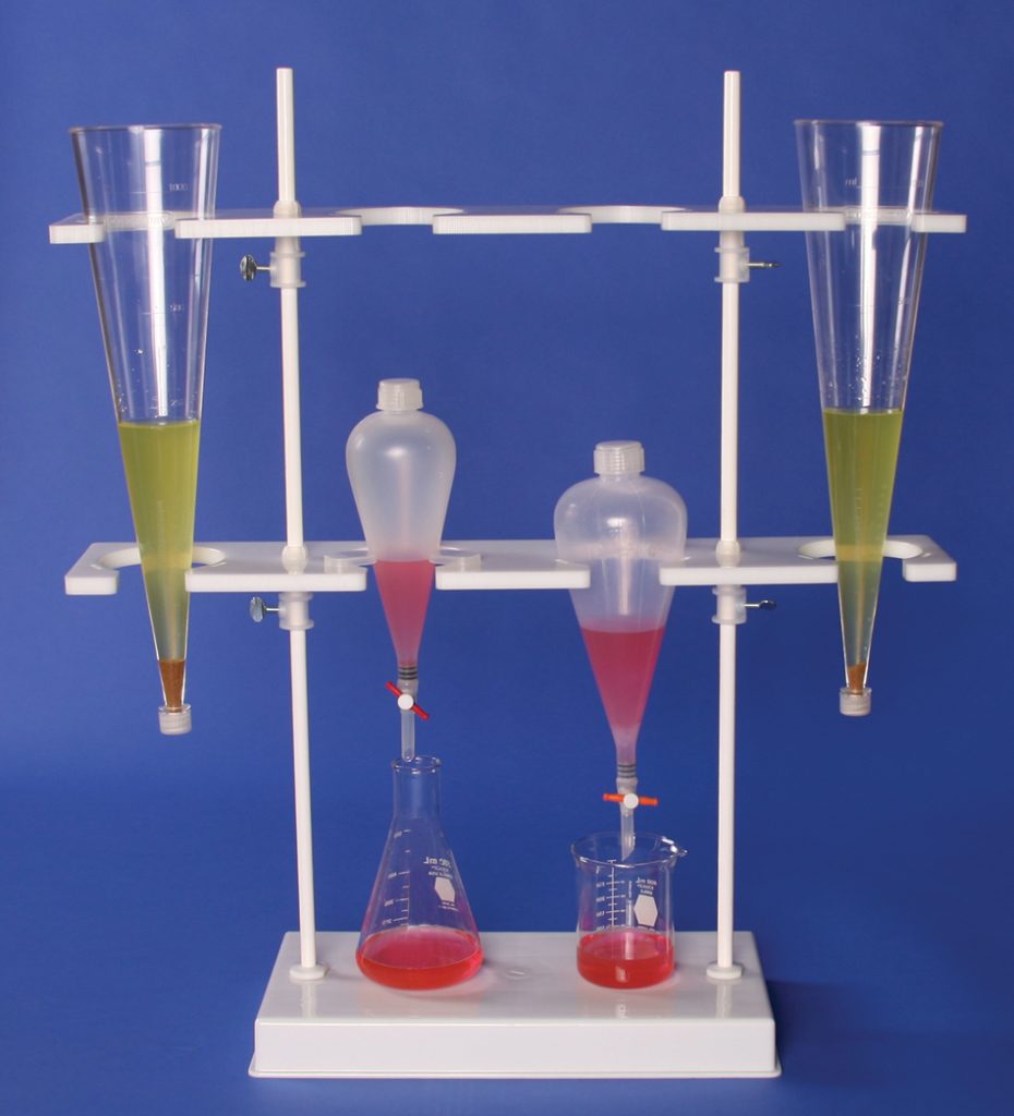 Imhoff Cone & Separatory Funnel Rack