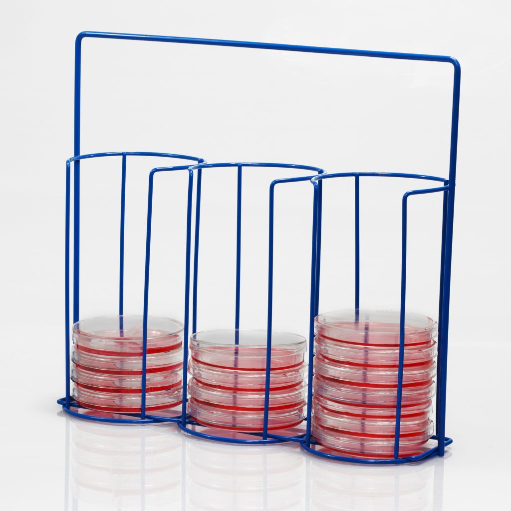 Poxygrid 100 mm Petri Dish Carrying Racks