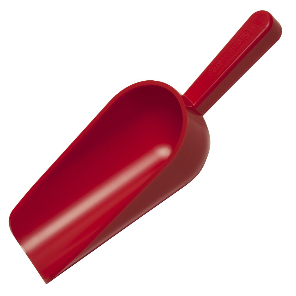 Sterileware Sterile Sampling Scoops – Red