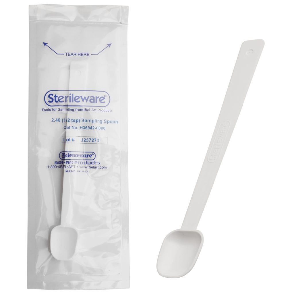 Sterileware Double Bagged Long Handle Sampling Spoons