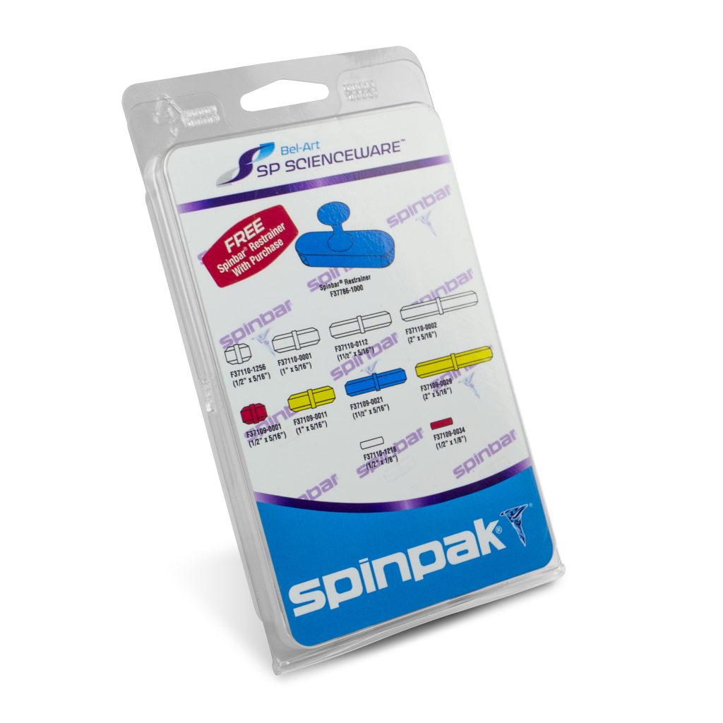 Spinpak Magnetic Stirring Bar Assortment with Restrainer