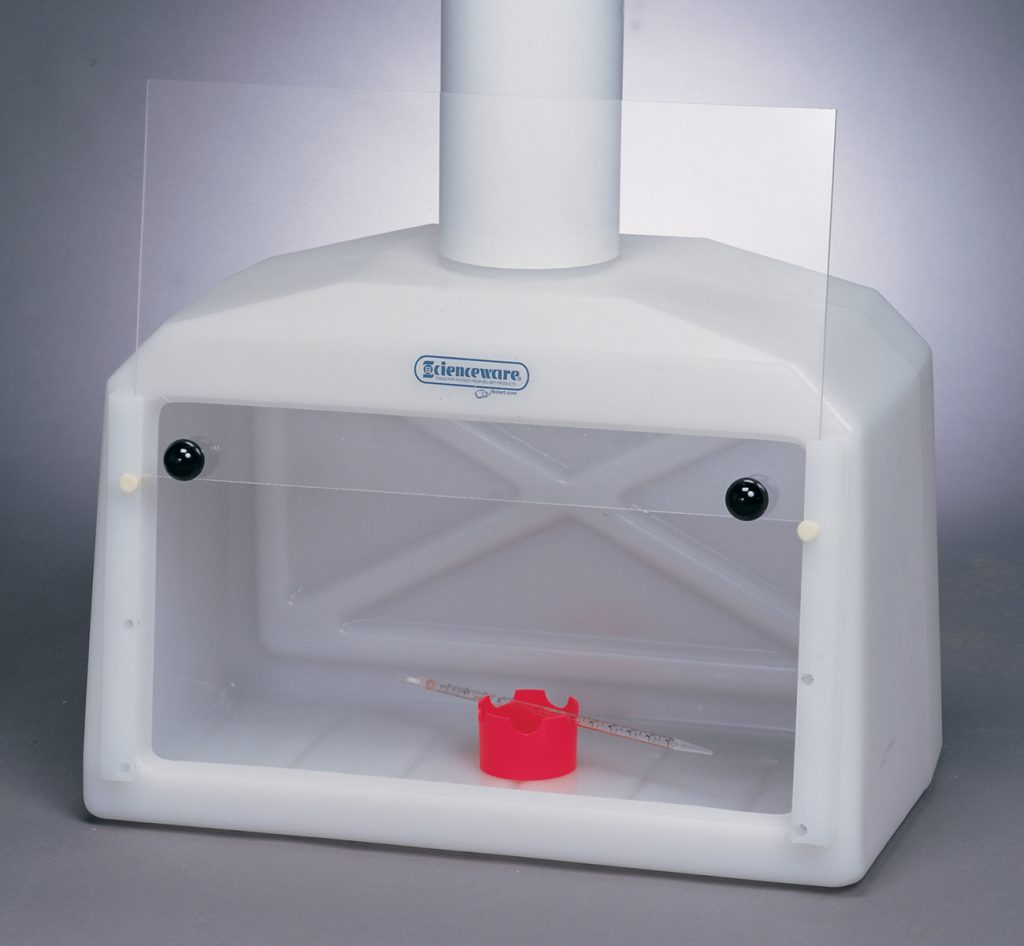 Small Molded Benchtop Fume Hood