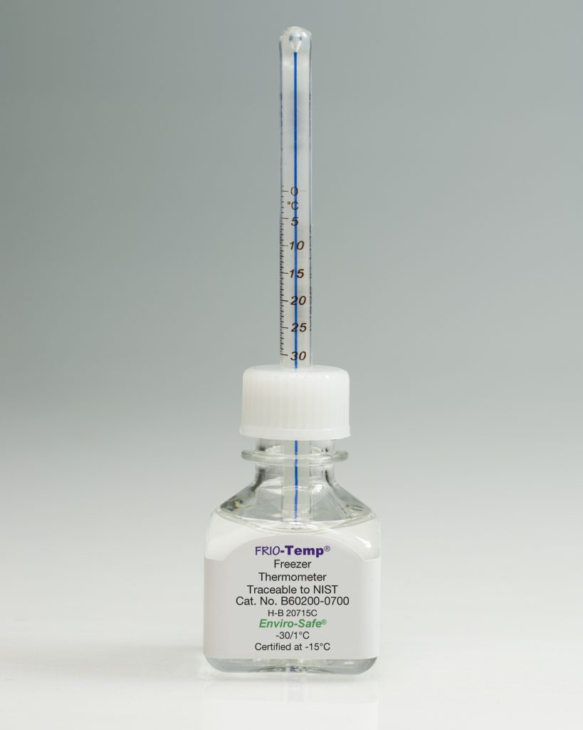 H-B FRIO-Temp Freezer & Ultra Low Freezer Verification Thermometers with Individual Calibration Report; Traceable to NIST