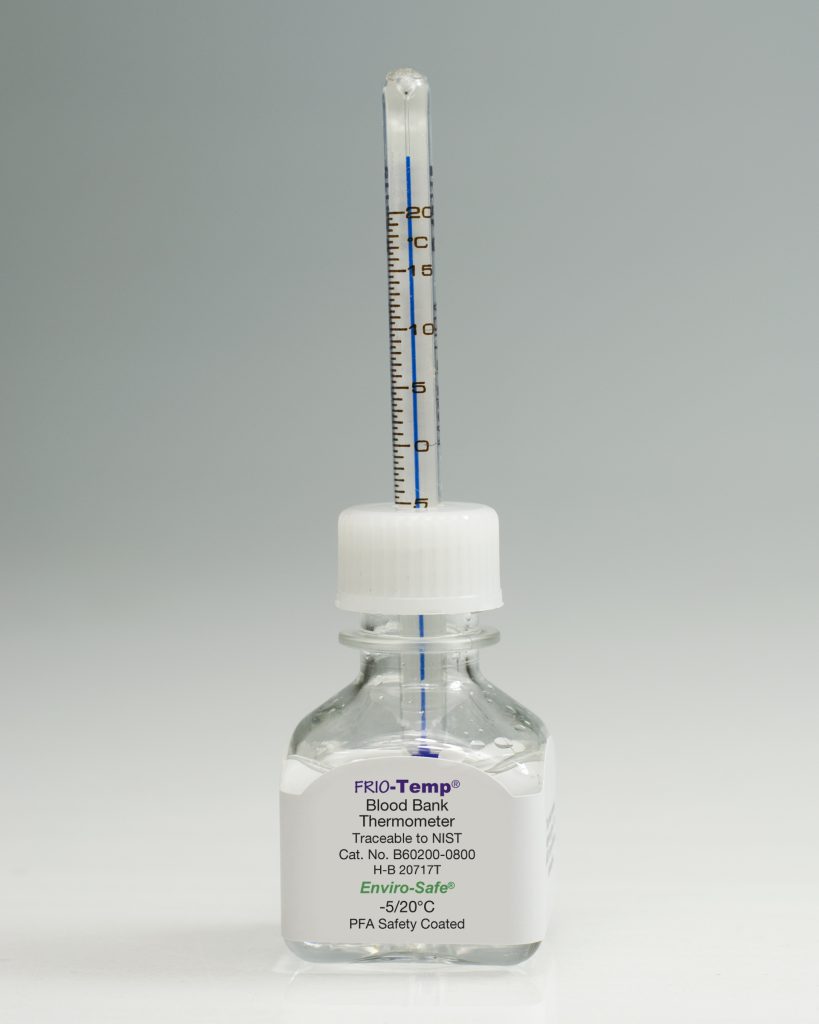 H-B FRIO-Temp Blood Bank Verification Thermometer with Individual Calibration Report; Traceable to NIST