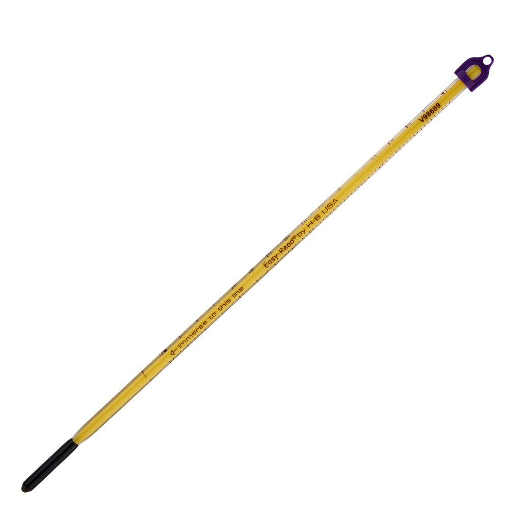 H-B Easy-Read Environmentally Friendly, General Purpose Liquid-in-Glass Laboratory Thermometers