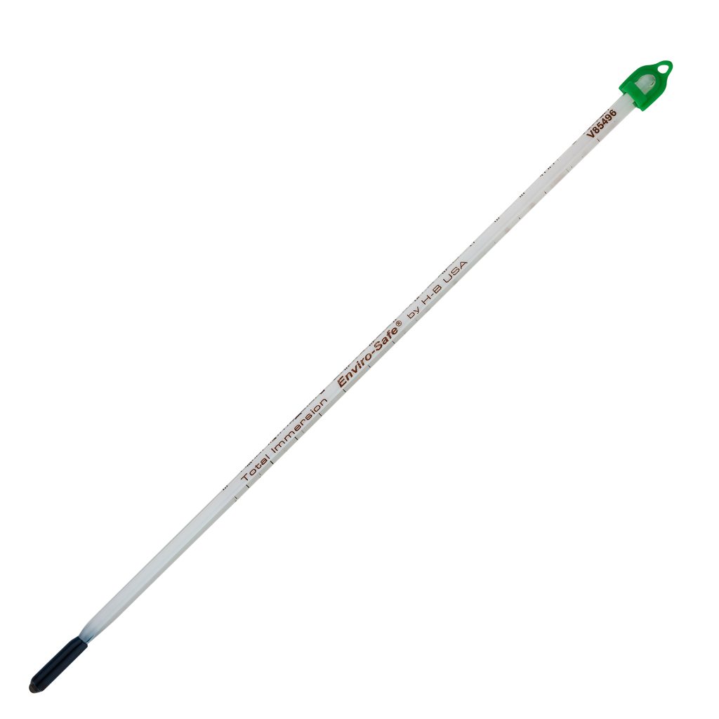 H-B Enviro-Safe® Environmentally Friendly General Purpose Liquid-in-Glass Laboratory Thermometers