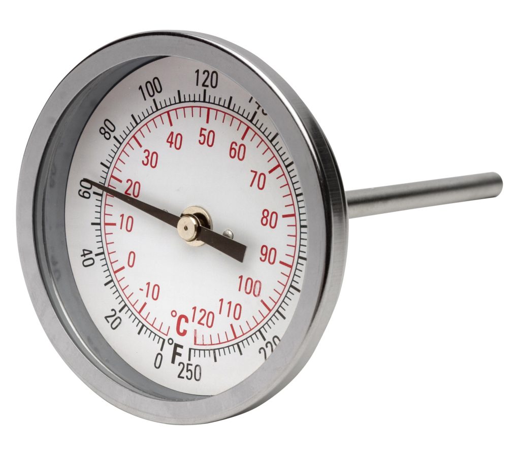 H-B DURAC Bi-Metallic Dial Thermometer with 1/2″ NPT Threaded Connection