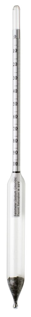 H-B DURAC Salt Brine Plain Form Hydrometers; Traceable to NIST